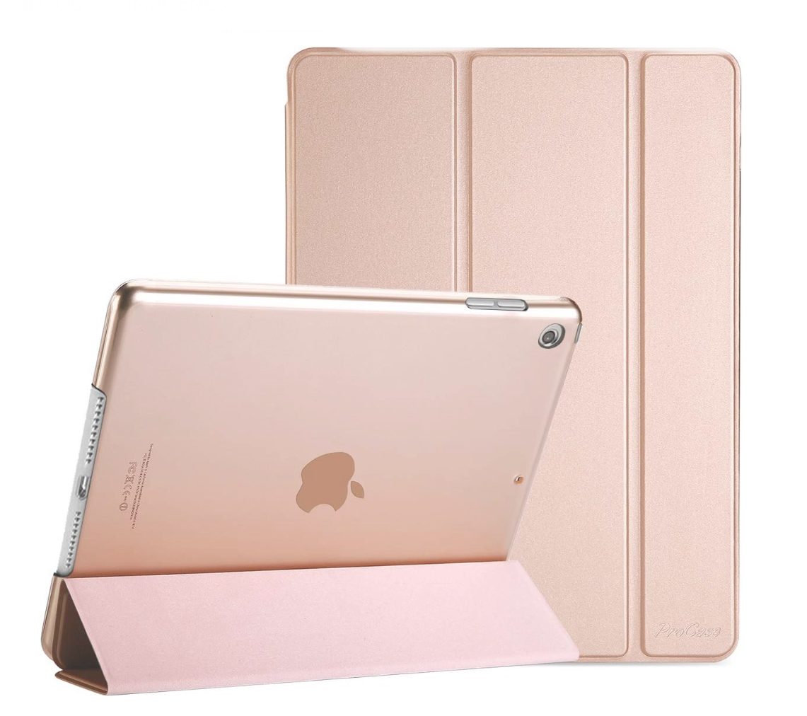 Foto 2 pulgar | Funda Procase Oro Rosa para iPad 10.2"