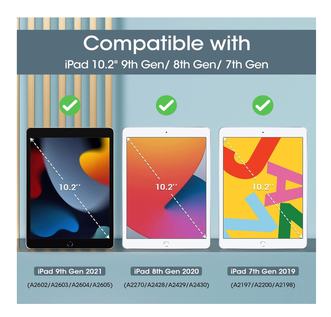 Foto 3 pulgar | Funda Para IPad 10.2 IPad De 9ª Generación 2021/ipad De 8ª Generación 2020/ipad De 7ª Generación 2019 Procase