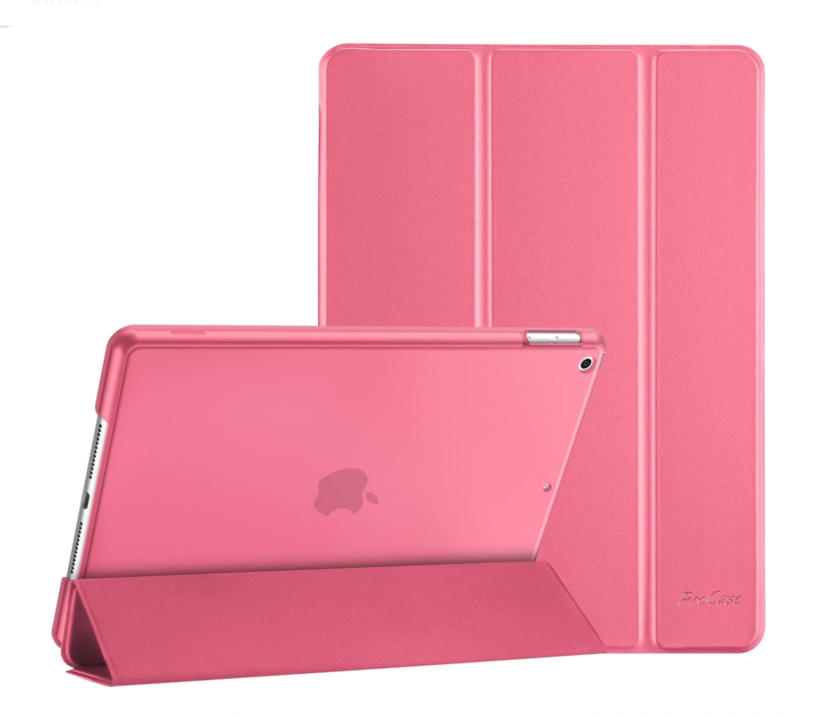 Foto 2 pulgar | Procase - Carcasa Para IPad 10.2,carcasa Para Ipad De Séptima Generación 2019 Rosa