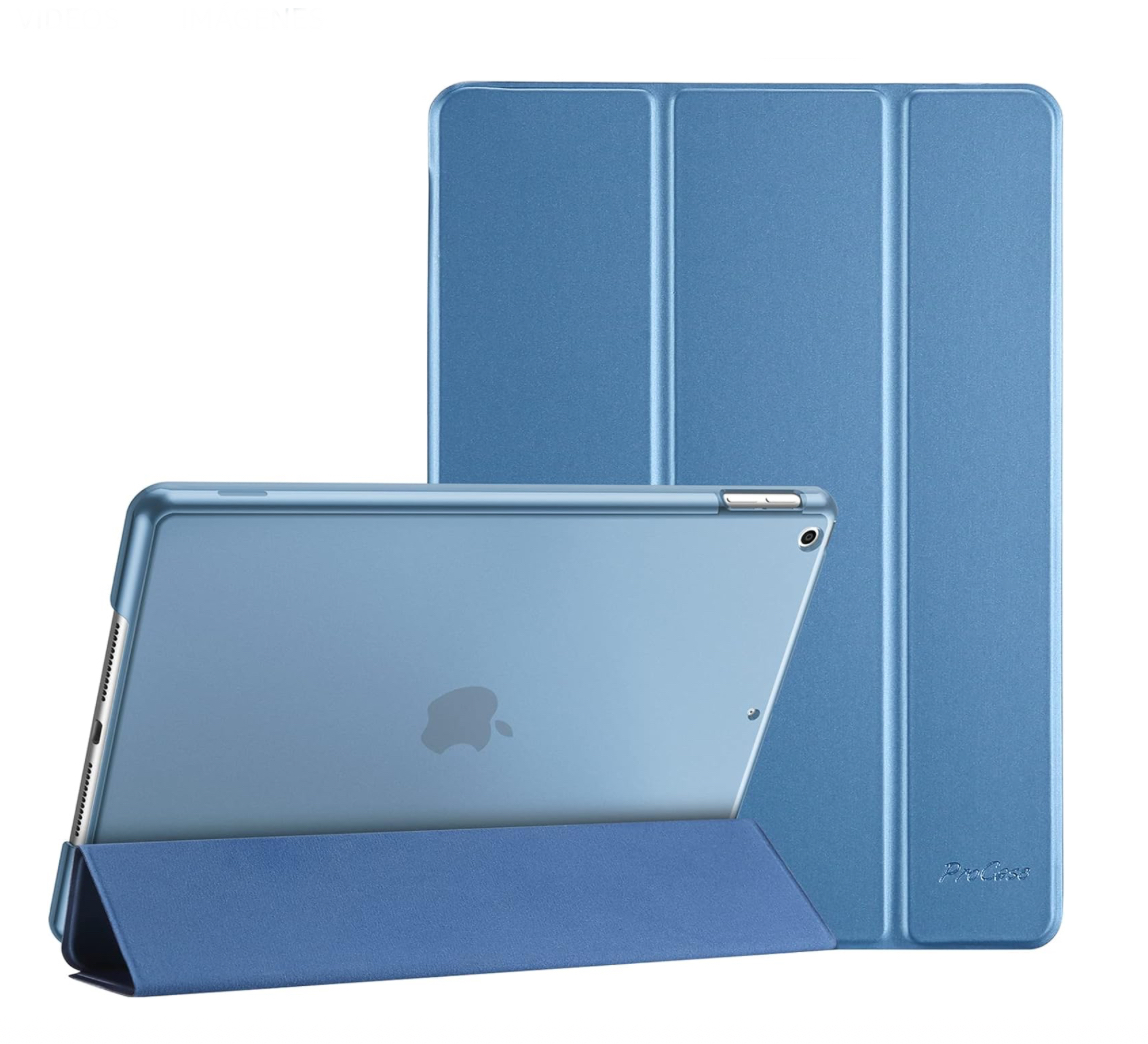 Foto 2 pulgar | Funda Para Ipad 10.2, Ipad De 9ª Generación 2021/ipad De 8ª Generación 2020/ipad 7ª Generación 2019 Azul Marino Pro