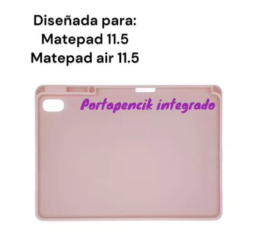 Foto 4 pulgar | Funda Folder Teknet de Silicón para Huawei Matepad Air 11.5 / Huawei Matepad 11.5 2023