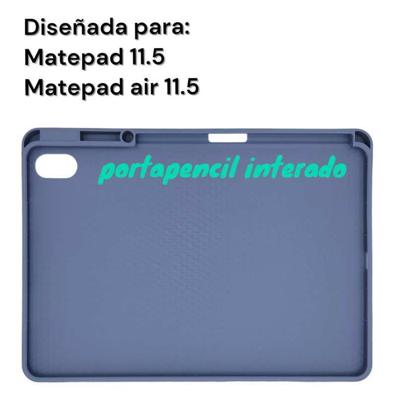 Foto 4 pulgar | Funda Folder Teknet de Silicón para Huawei Matepad Air 11.5 / Huawei Matepad 11.5 2023