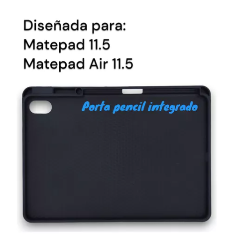 Foto 5 pulgar | Funda Folder de Silicon Teknet para Huawei Matepad Air 11.5 / Huawei Matepad 11.5 2023