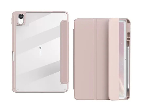 Funda Delgada Clear Teknet para Huawei Matepad 11.5  2023 Rosa