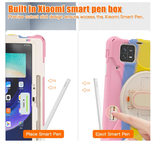 Foto 5 pulgar | Funda Teknet Uso Rudo para Xiaomi Mi Pad 6 / 6 Pro de 11 Pulgadas 2023
