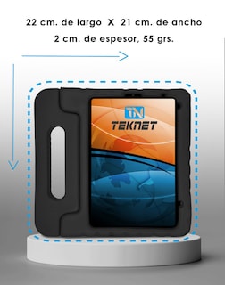 Foto 4 | Funda Teknet Case Foamy Para Ipad Mini 6 8.3'' Resistente Eva
