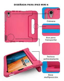 Foto 2 | Funda Teknet Case Foamy Para Ipad Mini 6 8.3'' Resistente Eva
