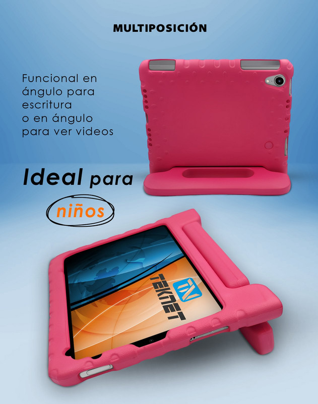 Foto 4 pulgar | Funda Teknet Case Foamy Para Ipad Mini 6 8.3'' Resistente Eva