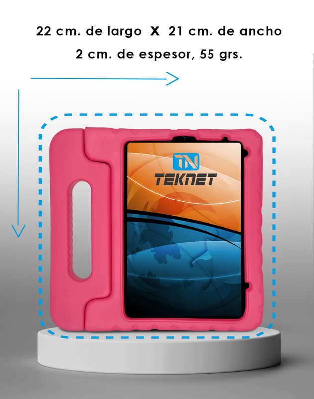 Foto 4 | Funda Teknet Case Foamy Para Ipad Mini 6 8.3'' Resistente Eva