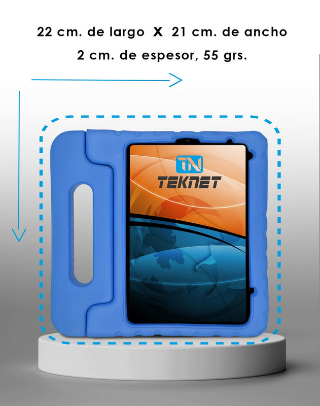 Foto 5 pulgar | Funda Teknet Case Foamy Para Ipad Mini 6 8.3'' Resistente Eva