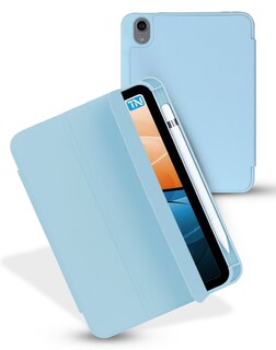 Foto 1 | Funda Teknet Folder Silicon Para Ipad Mini 6 Porta Pencil