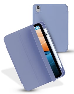 Foto 1 | Funda Teknet Folder Silicon para Ipad Mini 6 Porta Pencil