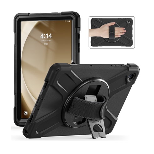 Foto 2 pulgar | Teknet Funda Correa Para Samsung Galaxy Tab A9+ Plus 11 Pulgadas Uso Rudo