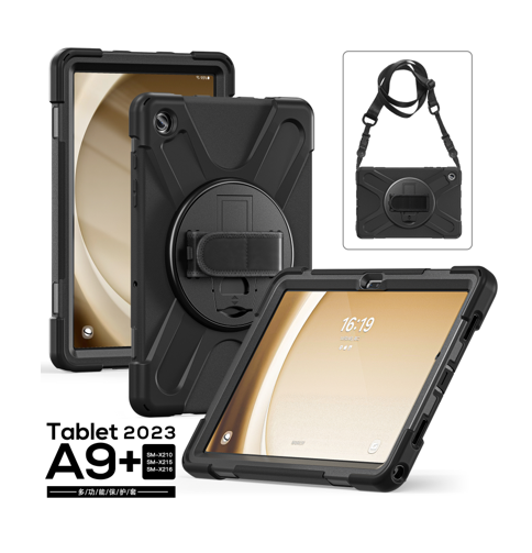 Foto 3 pulgar | Teknet Funda Correa Para Samsung Galaxy Tab A9+ Plus 11 Pulgadas Uso Rudo