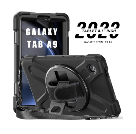 Foto 4 pulgar | Teknet Funda Correa Para Samsung Galaxy Tab A9 8.7 Pulgadas Uso Rudo