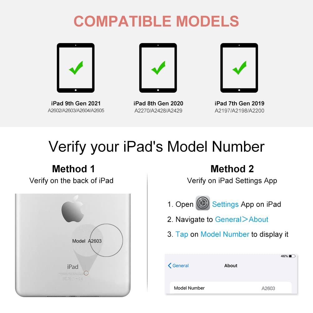 Foto 1 | Venta Internacional - Funda Con Teclado Para Ipad 10.2 9ª Generación 2021 Mmk
