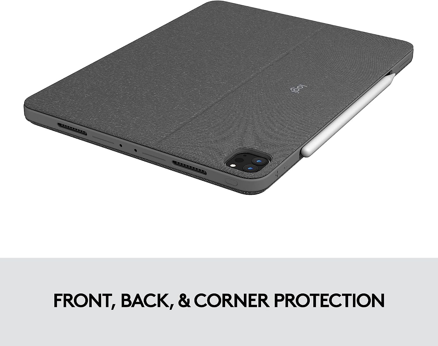 Foto 2 | Venta Internacional - Teclado Folio Logitech Combo Touch Para Ipad Pro 12.9 Gris