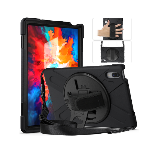 Foto 4 pulgar | Funda De Uso Rudo Para Lenovo Tab P11 Pro 11.5  Pulgadas Case Resistente A Caidas Con Correa