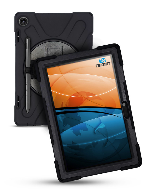 Foto 2 pulgar | Funda De Uso Rudo Para Lenovo Tab M10 3era Gen 10.1 Case Resistente A Caidas Con Correa