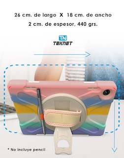 Foto 3 | Funda Resistente a Caídas con Correa para Lenovo Tab M10 3era Gen 10.1