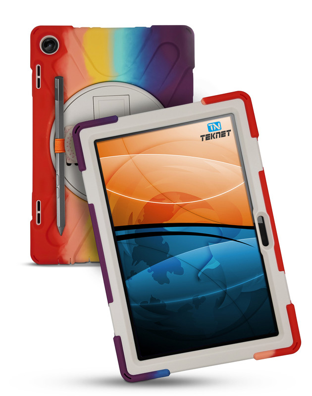 Funda De Uso Rudo Para Lenovo Tab M10 3era Gen 10.1 Case Resistente A Caidas Con Correa