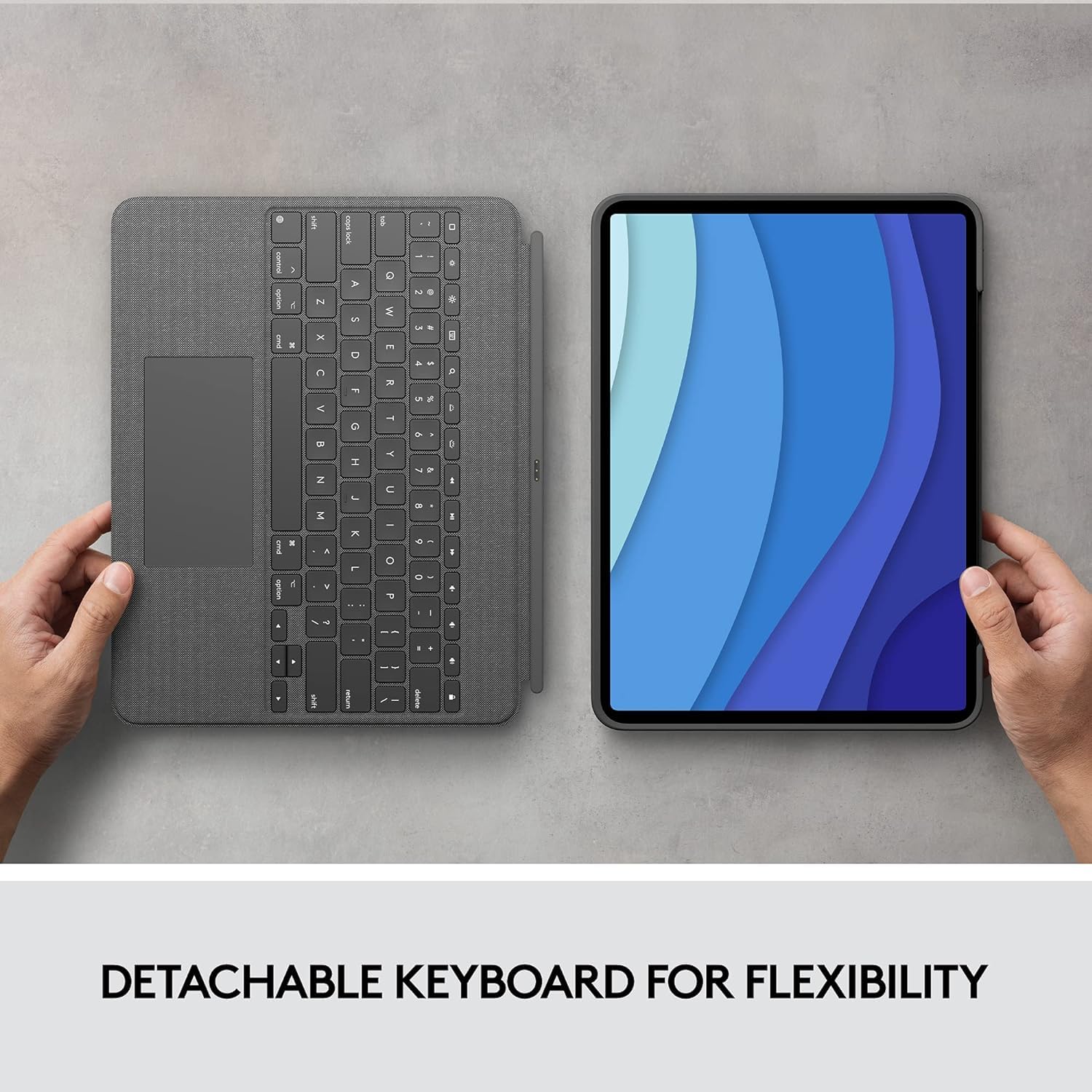 Foto 4 pulgar | Funda Con Teclado Logitech Combo Touch Para Ipad Pro 12.9 5.ª Y 6.ª Generación - Venta Internacional