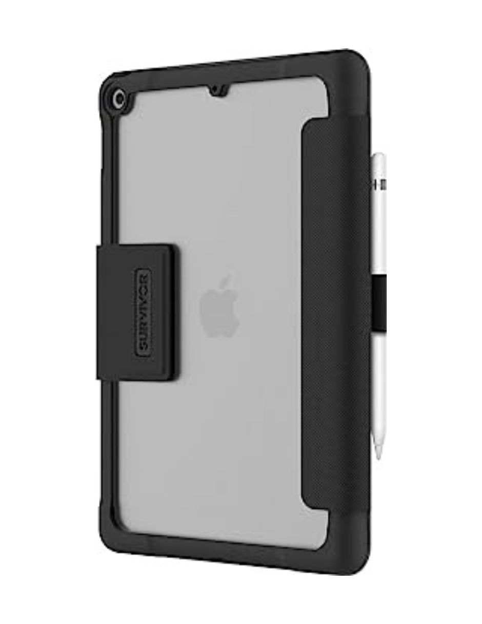 Foto 3 pulgar | Funda Griffin Survivor Negra para iPad 7