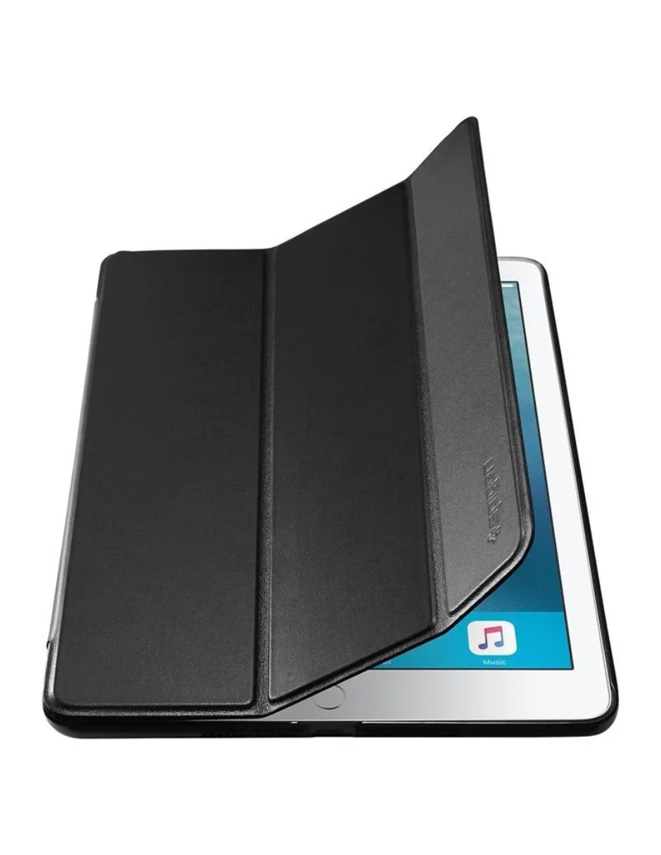 Foto 3 pulgar | Funda Spigen Smart Fold Negra para iPad 9.7''