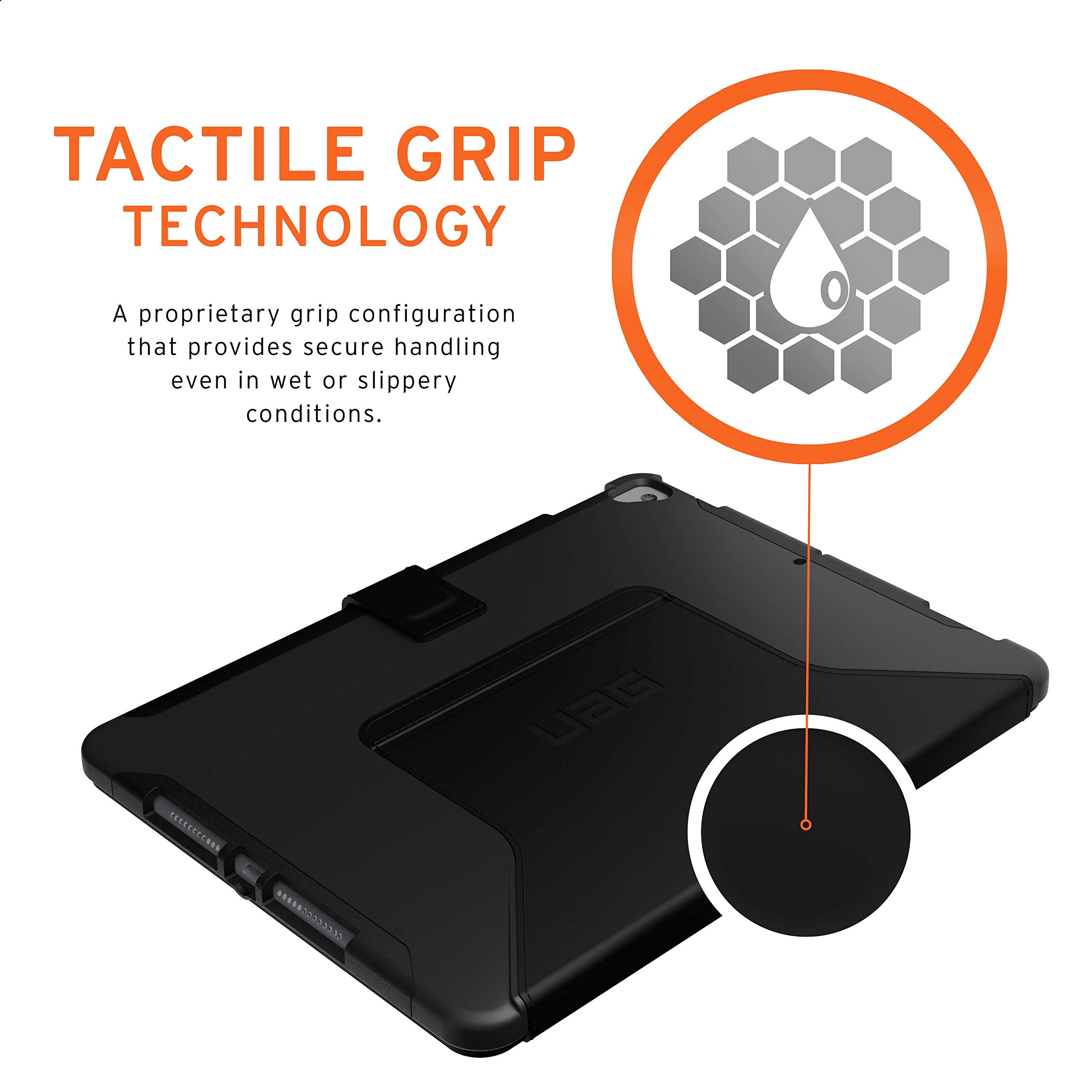 Foto 4 pulgar | Funda Urban Armor Gear Uag Para Ipad 10.2 Negra De 9.ª Y 8.ª Generación - Venta Internacional.