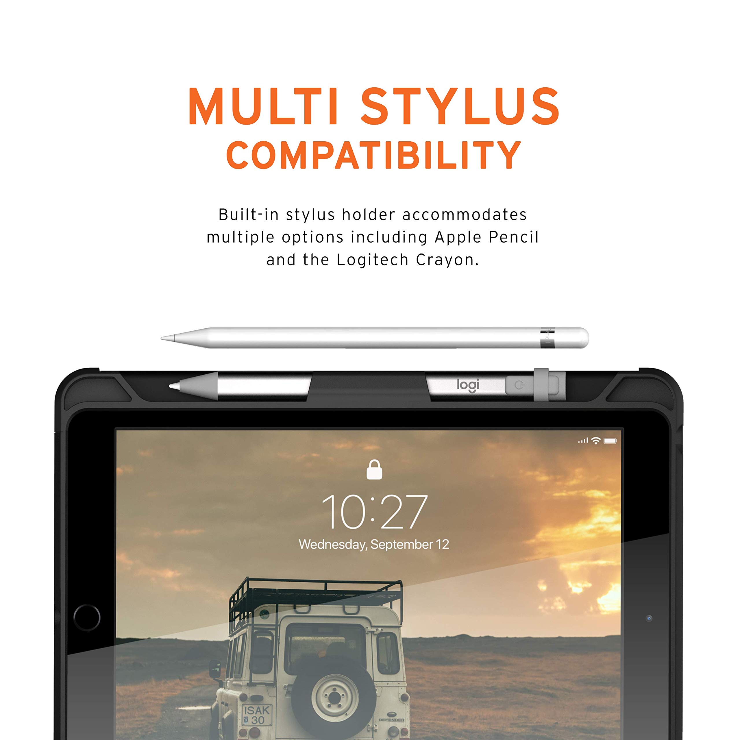 Foto 4 | Funda Urban Armor Gear Uag Para Ipad 10.2 Negra De 9.ª Y 8.ª Generación - Venta Internacional.