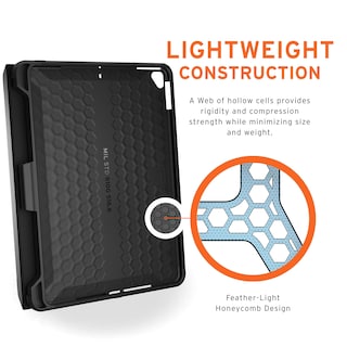 Foto 5 | Funda Urban Armor Gear Uag Para Ipad 10.2 Negra De 9.ª Y 8.ª Generación - Venta Internacional.