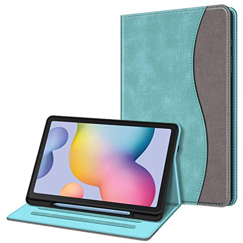 Foto 2 pulgar | Funda Fintie para Samsung Galaxy Tab S6 Lite 10.4'' 2020 Color Turquesa - Venta Internacional