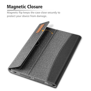 Foto 5 | Funda Para Galaxy Tab S7 Plus de 12.4 Pulgadas Soporte Para Bolígrafo S Gris - Venta Internacional