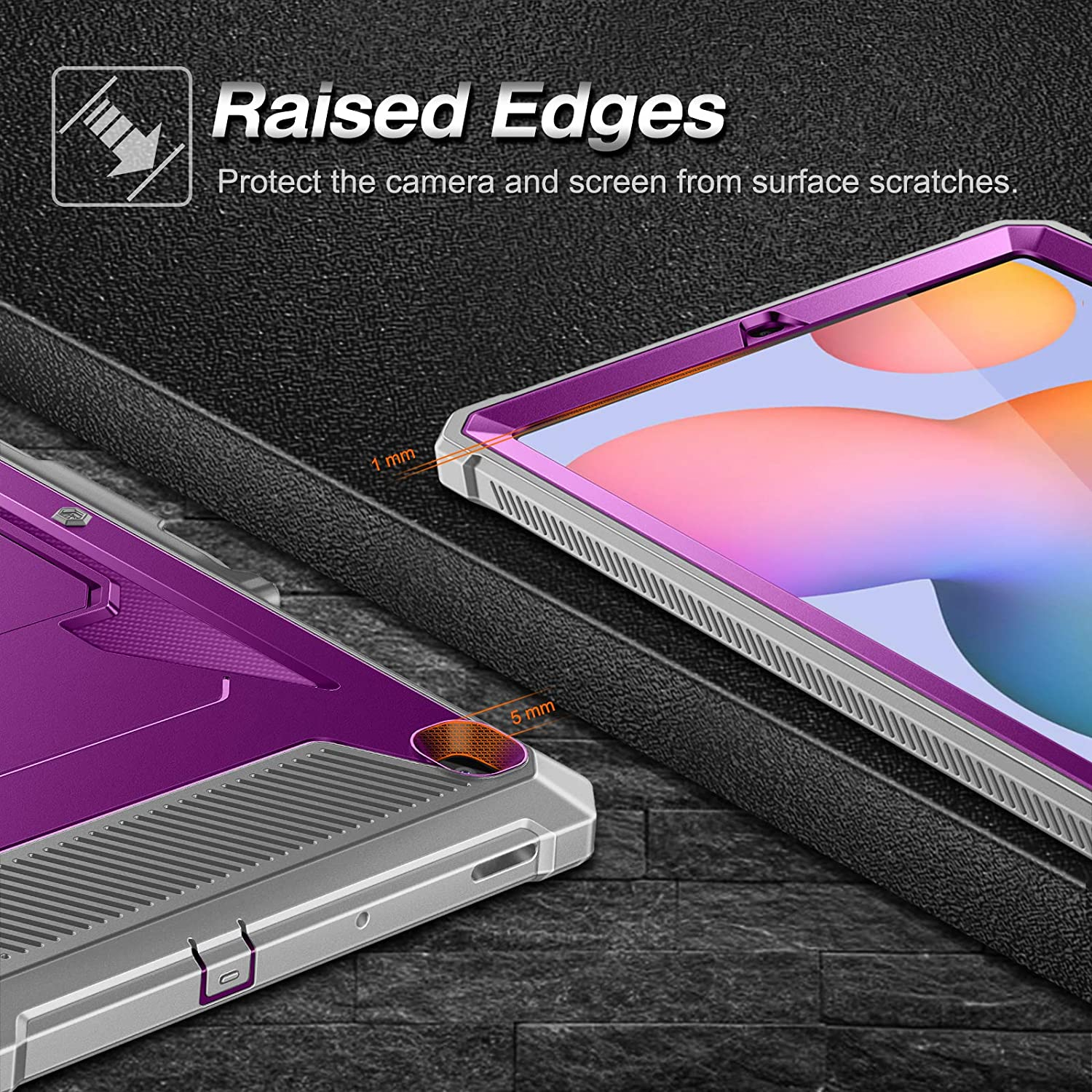 Foto 7 pulgar | Funda Fintie A Prueba De Golpes Para Samsung Galaxy Tab S6 Lite 10.4'' - Venta Internacional