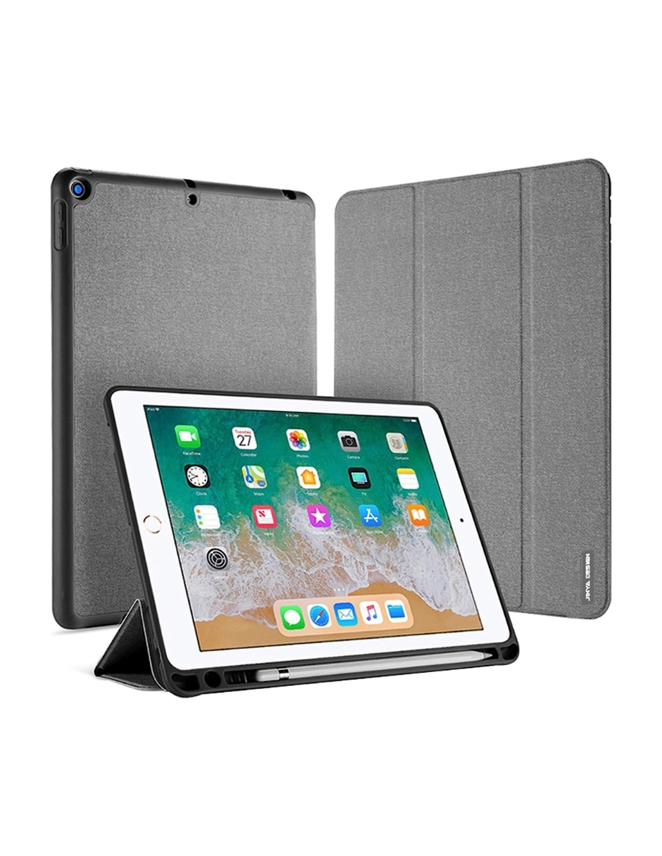 Foto 4 pulgar | Funda Defender Basariworld iPad 7 10.2'' Gris