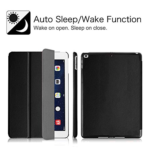 Foto 3 pulgar | Funda Fintie Slimshell Para Ipad Air 2 9.7 Negra - Venta Internacional