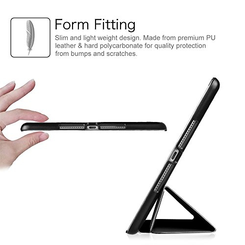 Foto 8 pulgar | Funda Fintie Slimshell Para Ipad Air 2 9.7 Negra - Venta Internacional