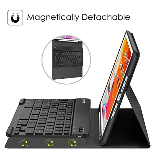 Foto 4 pulgar | Funda con Teclado Fintie para Ipad de 9ª, 8ª Y 7ª Generación de 10.2 Pulgadas Con Bolígrafo - Venta Internacional