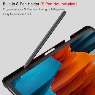 Foto 6 | Funda Soke Para Samsung Galaxy Tab S7 De 11 Pulgadas 2020 Color Negro - Venta Internacional
