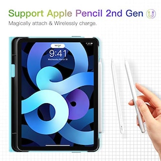 Foto 4 | Funda Fintie para Ipad Air 4 10.9 Pulgadas 2020 con Soporte para Lápices Blos - Venta Internacional