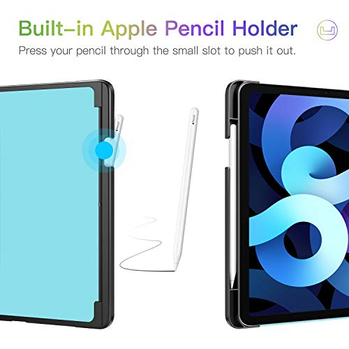 Foto 8 pulgar | Funda Fintie para Ipad Air 4 10.9 Pulgadas 2020 con Soporte para Lápices Blos - Venta Internacional