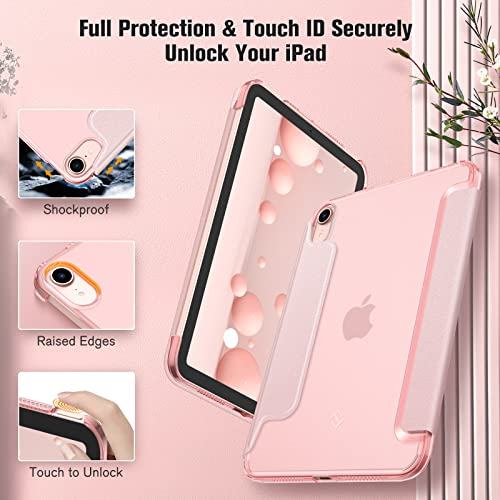 Foto 4 pulgar | Funda Fintie Slimshell para Ipad Mini 6 de 8,3" Color Oro Rosa - Venta Internacional