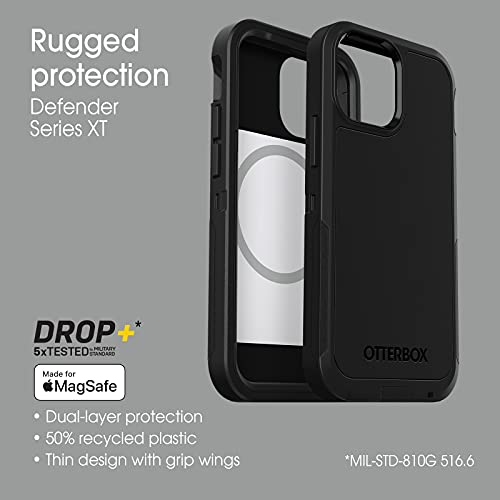 Foto 5 pulgar | Funda De Teléfono Otterbox Defender Xt Para Iphone 13/12 Mini Negra - Venta Internacional.