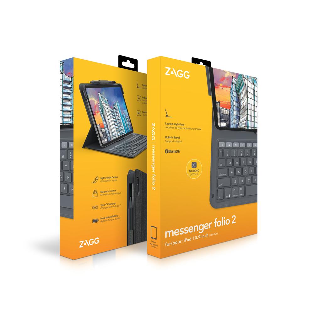 Foto 4 pulgar | Teclado para IPad 10.9 + Lápiz Pro Stylus 2 Zagg