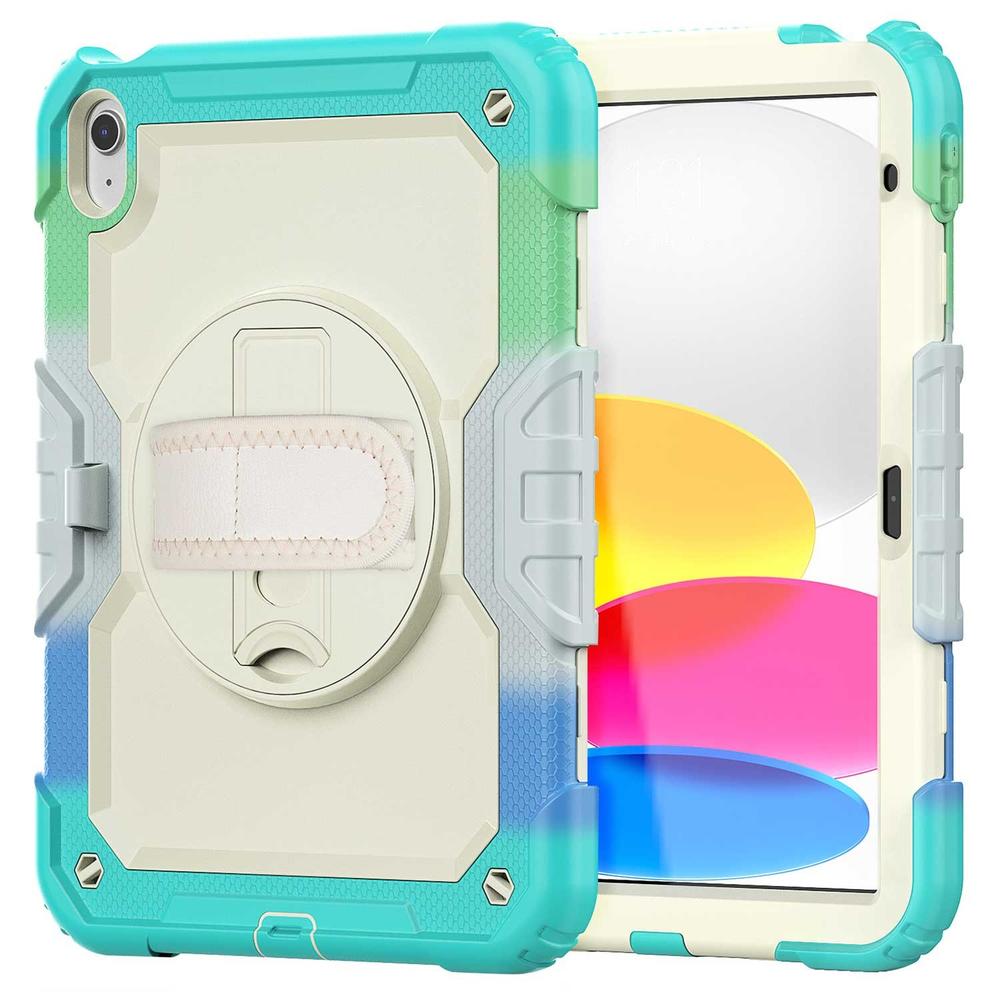 Foto 2 pulgar | Funda Tekku Strapb Uso Rudo Para Ipad Air 5 Air 4 Pro 11 Multi Azul A2589 A2316 A2324 A2325 A2072