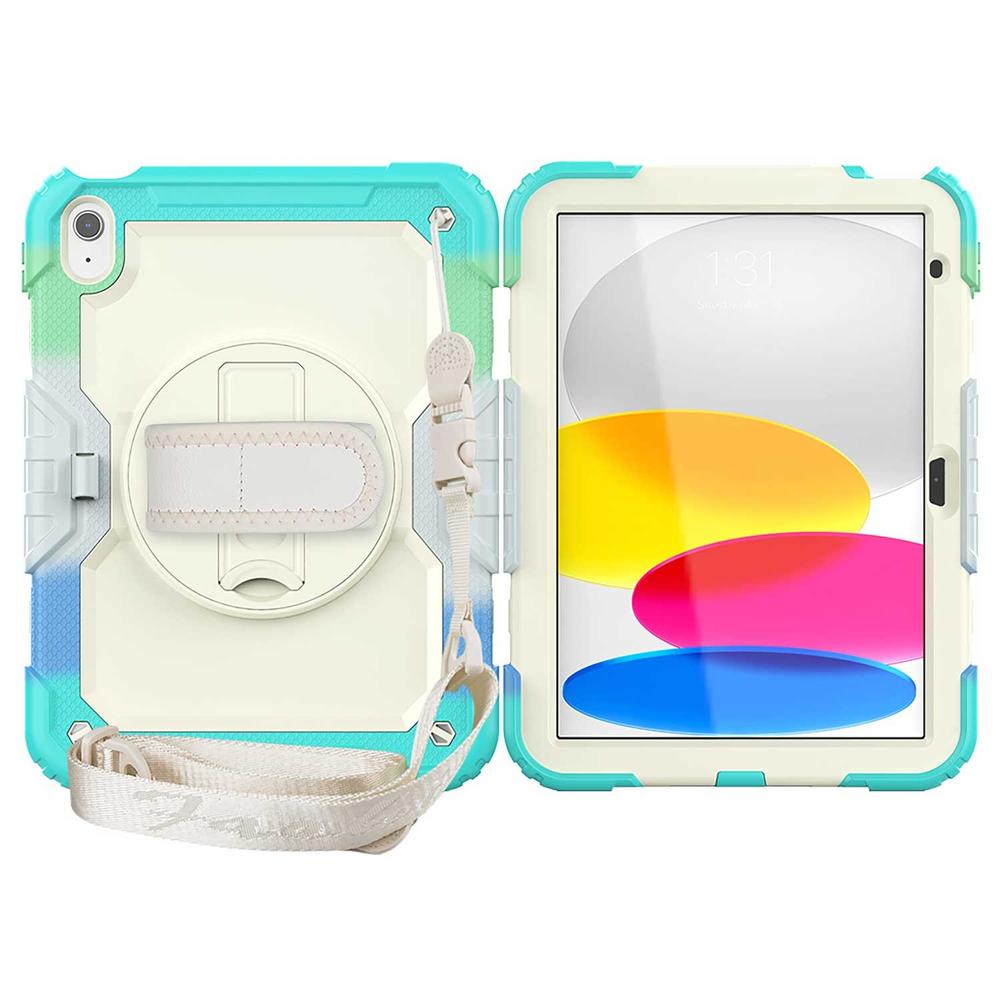 Foto 2 | Funda Tekku Strapb Uso Rudo Para Ipad Air 5 Air 4 Pro 11 Multi Azul A2589 A2316 A2324 A2325 A2072