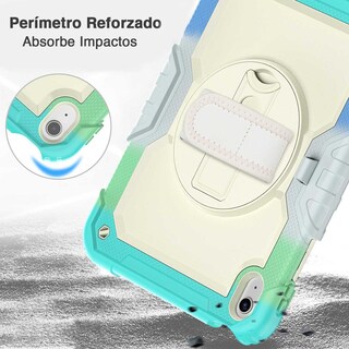 Foto 6 | Funda Tekku Strapb Uso Rudo Para Ipad Air 5 Air 4 Pro 11 Multi Azul A2589 A2316 A2324 A2325 A2072