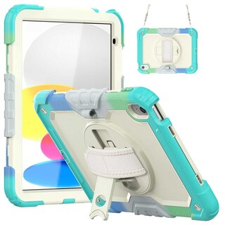 Foto 7 | Funda Tekku Strapb Uso Rudo Para Ipad Air 5 Air 4 Pro 11 Multi Azul A2589 A2316 A2324 A2325 A2072