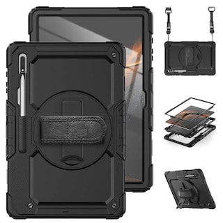 Foto 2 | Funda Tekku Strapb Uso Rudo Para Samsung Tab S8 Ultra De 14.6 Negra 2022 X900 X906b X906u X906n