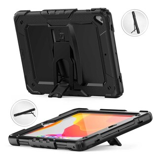 Foto 2 | Funda Tekku Standc Uso Rudo Para Ipad 6 Ipad 5 9.7'' A1893 A1954 A1822 A1823- Negra